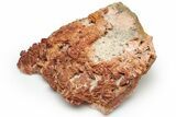 Ruby Red Vanadinite Crystals on Bladed Barite - Morocco #233085-1